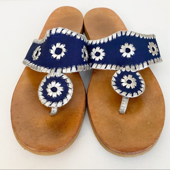 Jack Rogers Boating Jacks Midnight and Silver - 7 - Picture 6 of 12